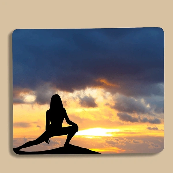 Custom Printed Mouse-Mat - Sunset Silhouette